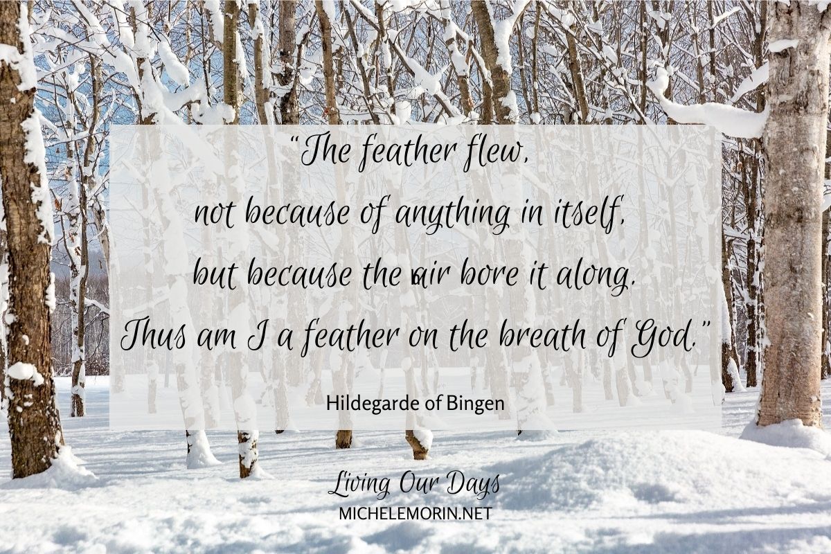What Keeps You From Being A Feather On The Breath Of God? – Living Our Days